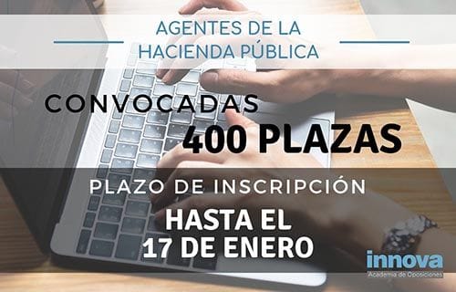 Convocadas 400 plazas de Agentes de Hacienda Pública
