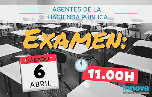 Lista provisional de admitidos y fecha de examen de Agentes de la Hacienda Pública