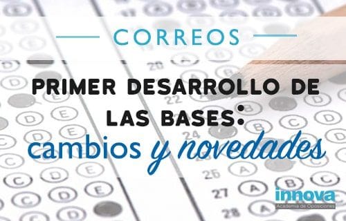 Publicado el Primer Desarrollo de las bases de las oposiciones a Correos 2019