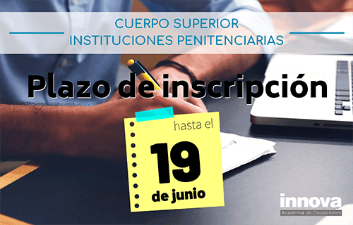 Convocadas 97 plazas del Cuerpo Superior de Instituciones Penitenciarias