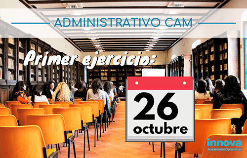Publicada la lista definitiva de admitidos de Administrativos de la CAM