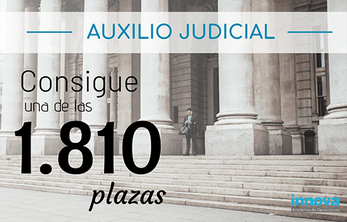Inminente convocatoria de Auxilio Judicial