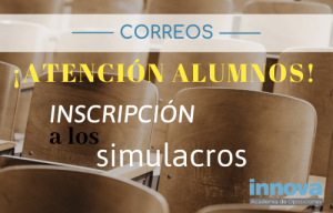 simulacros examen correos