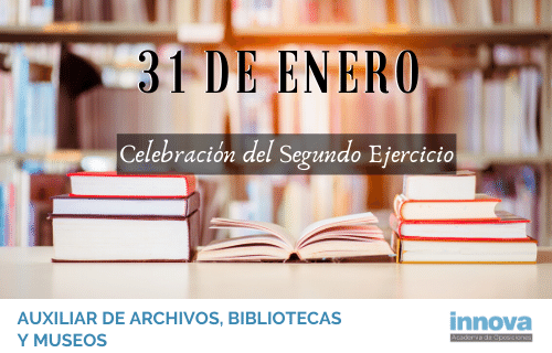 Publicada la lista de aprobados y la fecha del segundo examen de Auxiliar de Archivos, Bibliotecas y Museos del Estado