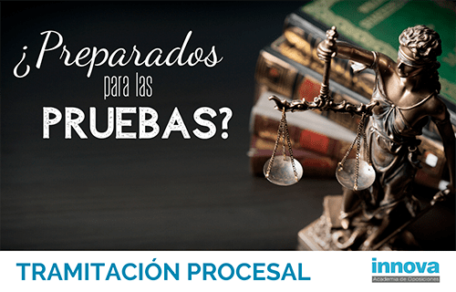 Ya está aquí el examen de Tramitación Procesal