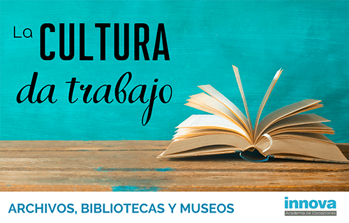 Incremento del empleo cultural en los últimos años