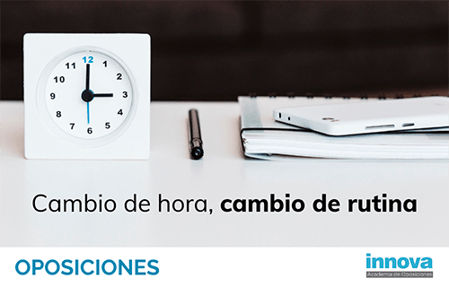 5 tips para adaptar nuestra rutina de estudio al cambio de hora