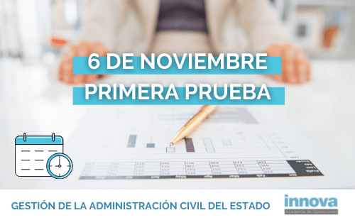 Publicada en el BOE la fecha del examen de Gestión de la Administración Civil del Estado