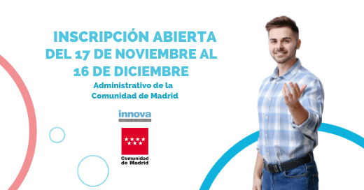 Se convocan 87 plazas de estabilización para el Cuerpo de Administrativos de la Comunidad de Madrid