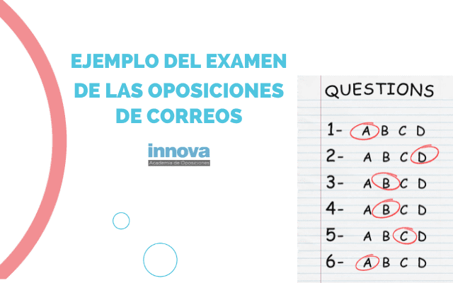 Ejemplo de examen de las oposiciones a Correos