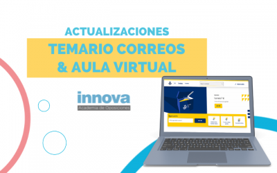 Actualizaciones en los temarios de Correos y Aula Virtual