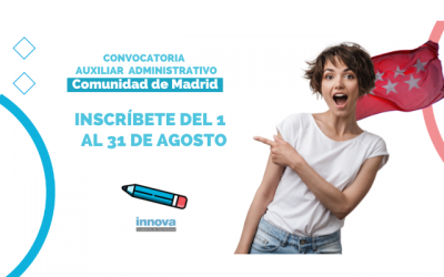 Abierto plazo de inscripción para Administrativo de la CAM