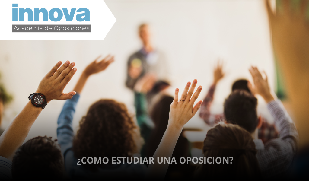 como estudiar una oposicion