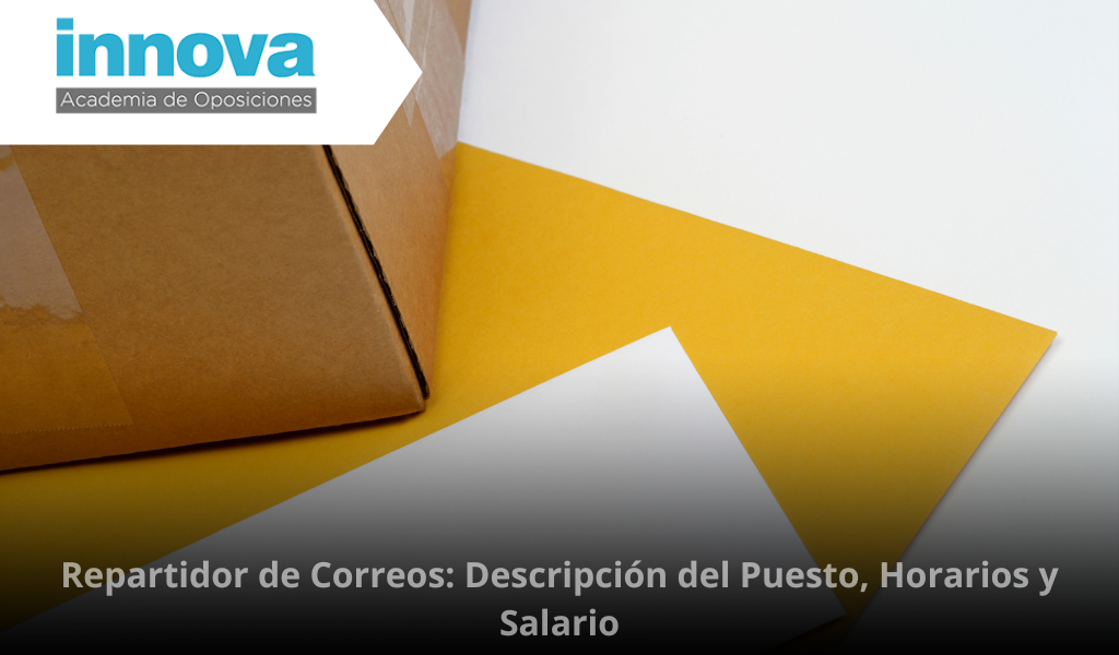Repartidor de correos descripción puesto
