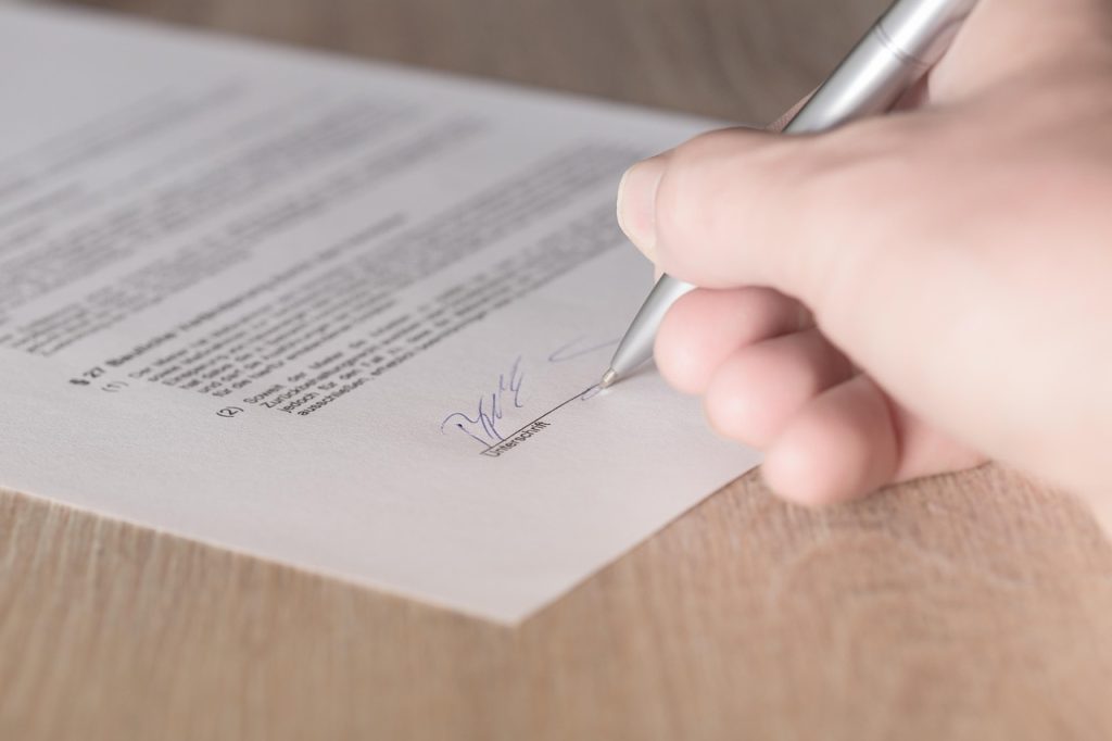 tipos de contrato del sector público